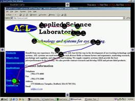 screen shot with coloured gaze trails