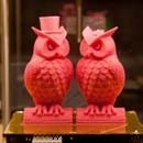 兩支貓頭鷹3d打印STL文件下載